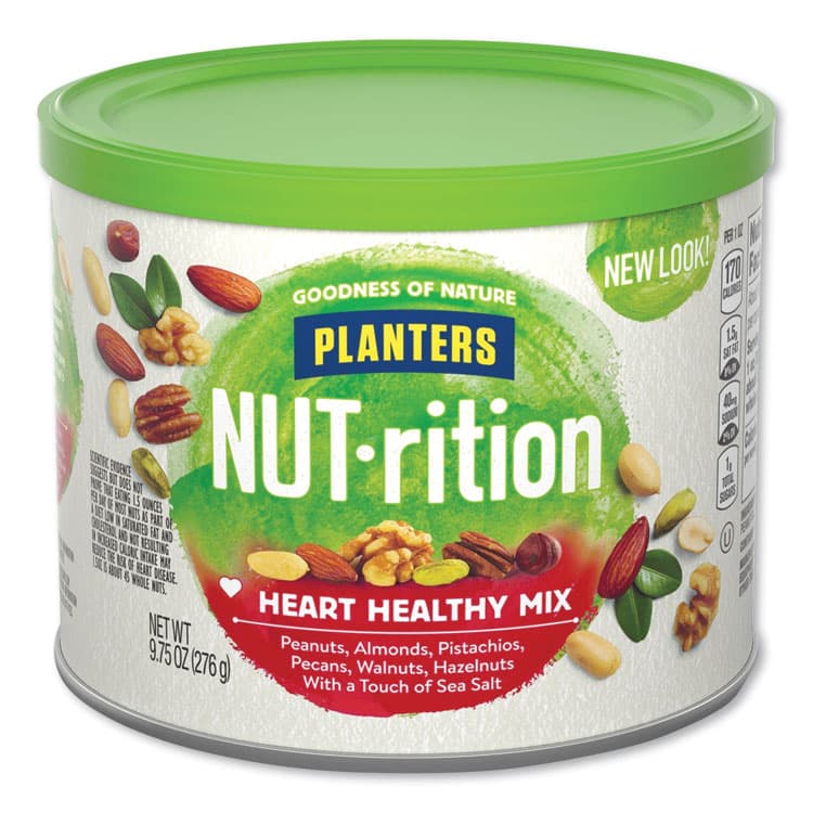 KRAFT FOODS, NUT-rition Heart Healthy Mix, 9.75 oz Can (PTN05957)