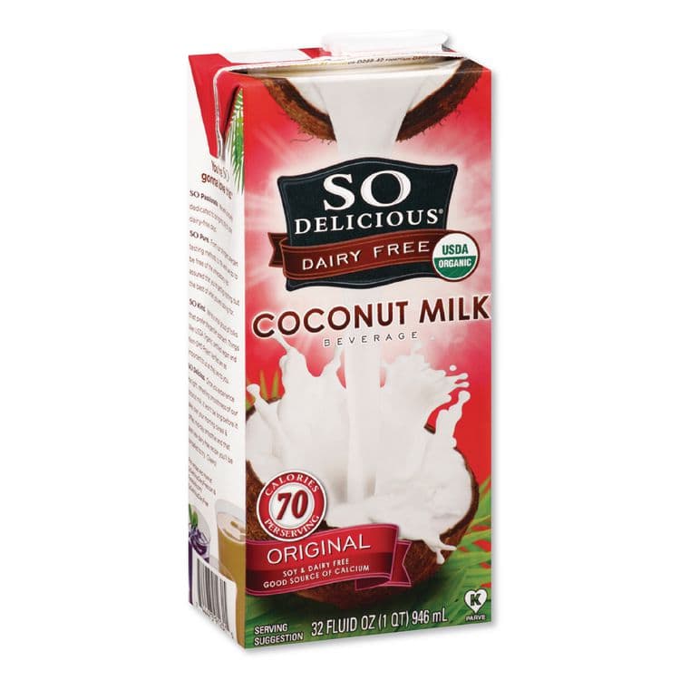 WHITEWAVE FOODS Coconut Milk, Original, 32 oz Aseptic Box (SLKWWI12312)