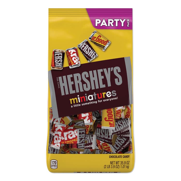 THE HERSHEY COMPANY Miniatures Variety Pack, Assorted, 35.9 oz (HRS21458)