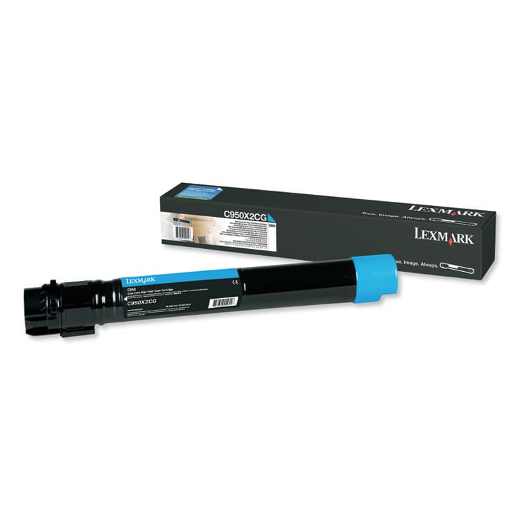 LEXMARK INT'L, . C950X2CG Extra High-Yield Toner, 22,000 Page-Yield, Cyan (LEXC950X2CG)
