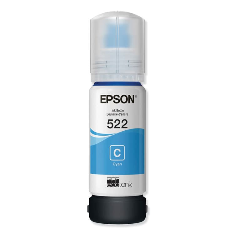 EPSON AMERICA, . T522220-S (T522) Ultra High-Capacity Ink, Cyan (EPST522220S)