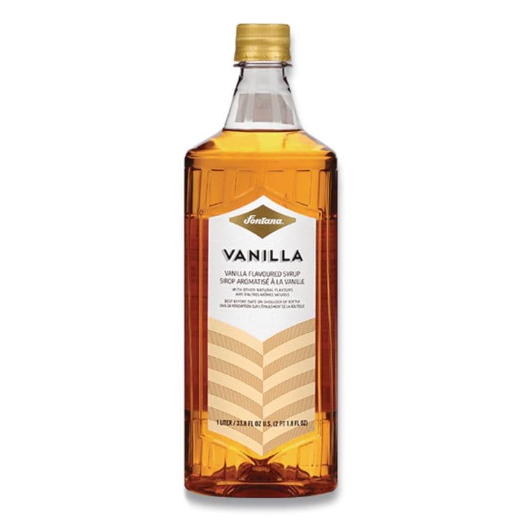 STARBUCKS COFFEE COMPANY Flavored Coffee Syrup, Vanilla, 1 L Bottle (SBK412737675)