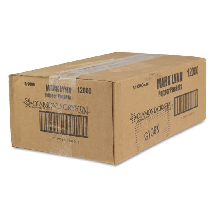 DIAMOND CRYSTAL BRANDS Pepper Packets, 0.1 grams, 3,000/Carton (MKL14462) thumbnail 3
