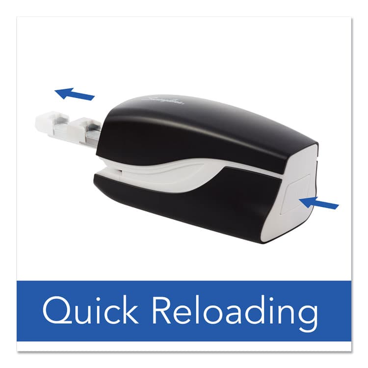 ACCO BRANDS, . Breeze Automatic Stapler, 20-Sheet Capacity, Black (SWI42132) thumbnail 3