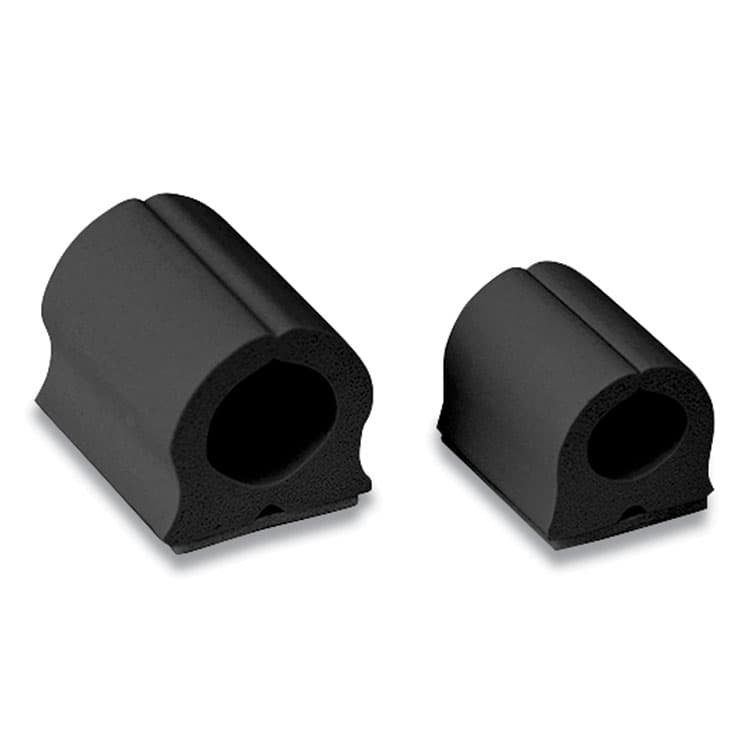 RUBBO INTERNATIONAL D-Wings Nail-Free Cord Clips, 12 Small 0.38", Six Large 0.5", Black, 18/Pack (RBOUTWD18BK) thumbnail 2