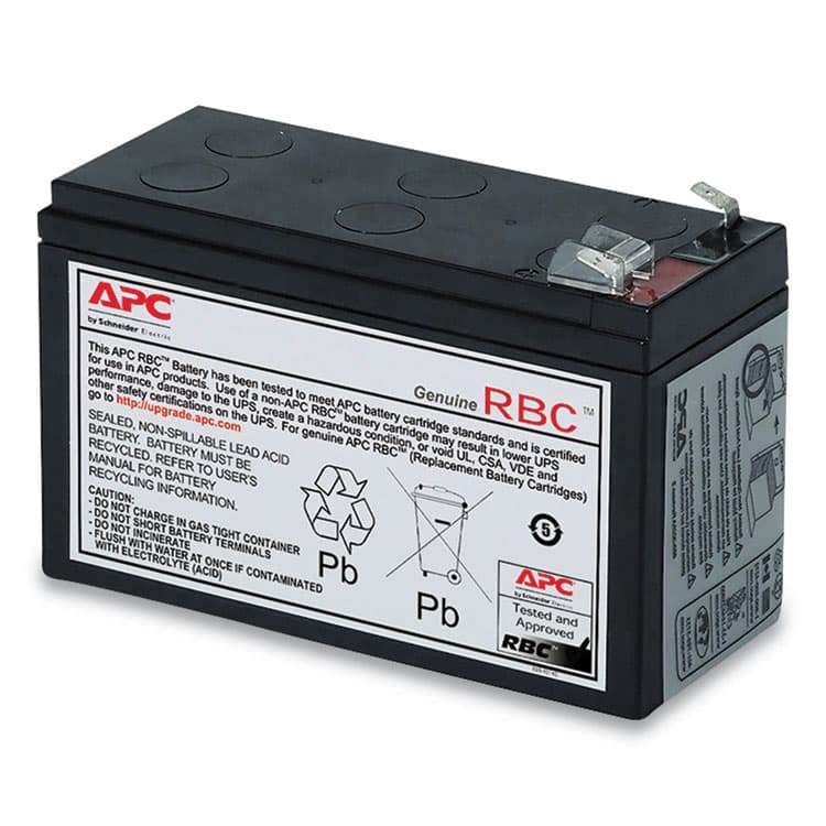 AMERICAN POWER CONVERSION UPS Replacement Battery, Cartridge #17 (RBC17) (SEURBC17)