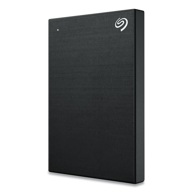 SEAGATE TECHNOLOGY Backup Plus Slim External Hard Drive, 2 TB, USB 2.0/3.0, Black (SGTSTKB2000400)