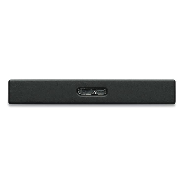 SEAGATE TECHNOLOGY Backup Plus Slim External Hard Drive, 2 TB, USB 2.0/3.0, Black (SGTSTKB2000400) thumbnail 4