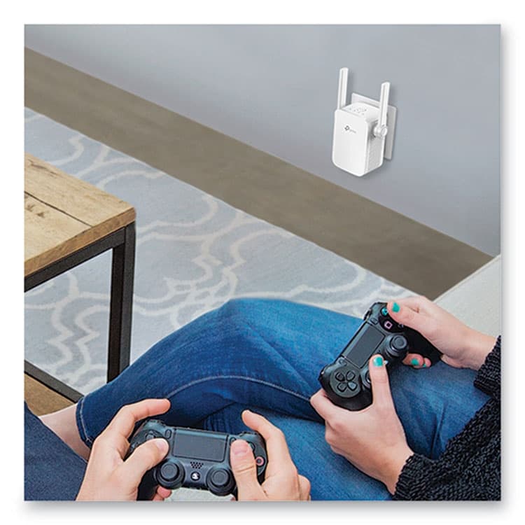 TP LINK USA RE205 AC750 Wi-Fi Range Extender, 1 Port, Dual-Band 2.4 GHz/5 GHz (TPLRE205) thumbnail 3