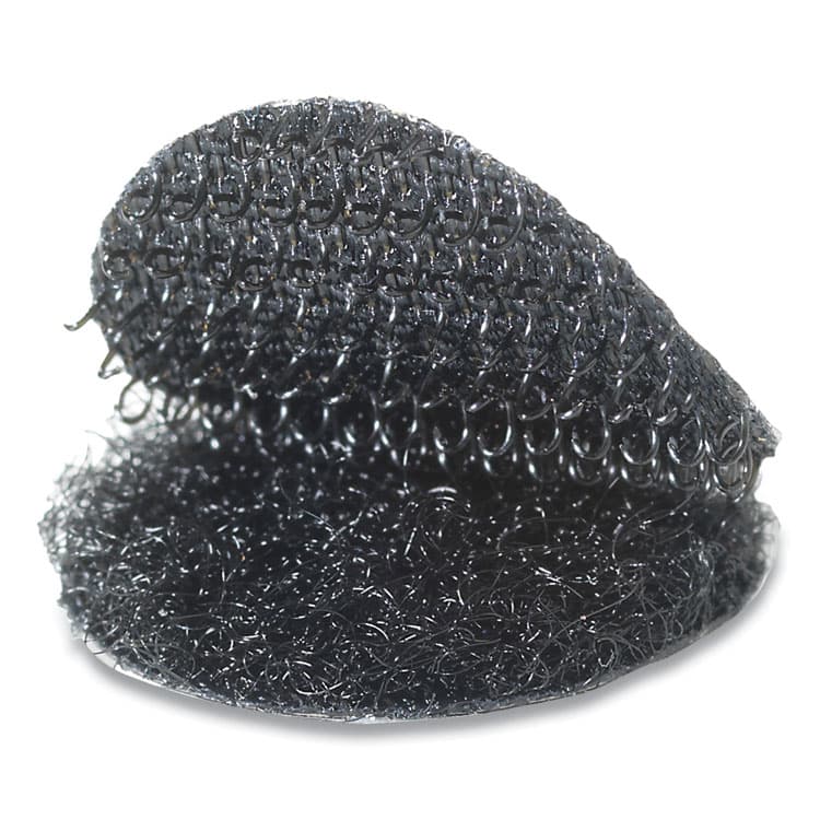 VELCRO USA, . Sticky-Back Fasteners, Removable Adhesive, 0.63" dia, Black, 75/Pack (VEK90089) thumbnail 3