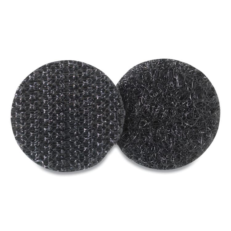 VELCRO USA, . Sticky-Back Fasteners, Removable Adhesive, 0.63" dia, Black, 15/Pack (VEK90069) thumbnail 2