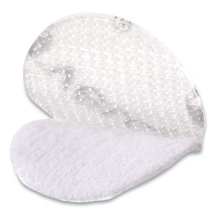 VELCRO USA, . Sticky-Back Fasteners, Removable Adhesive, 0.63" dia, Clear, 75/Pack (VEK91302) thumbnail 3