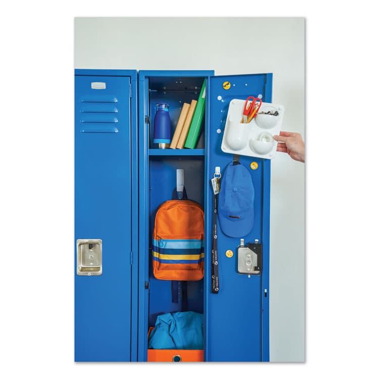 VELCRO USA, . Sticky-Back Fasteners, Removable Adhesive, 0.63" dia, White, 75/Pack (VEK90090) thumbnail 4