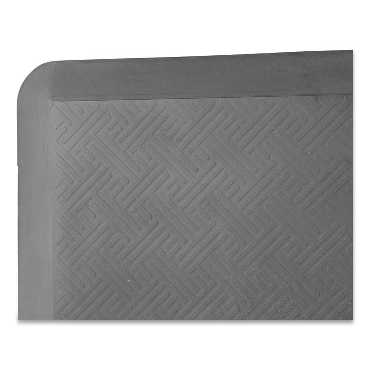 EMS MIND READER LLC Anti-Fatigue Mat, Rectangular, Black Textured Surface, 35.25" x 19.5" (EMSSDMATBLK) thumbnail 2