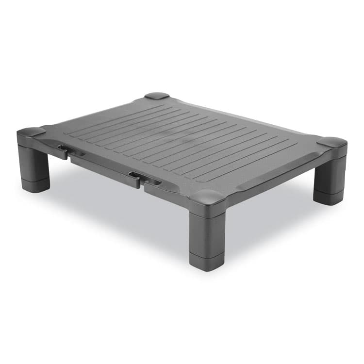 EMS MIND READER LLC Adjustable Rectangular Monitor Stand, 17" x 13" x 3.75" to 5.75", Black, Supports 22 lbs (EMSPLMONSTBLK) thumbnail 4