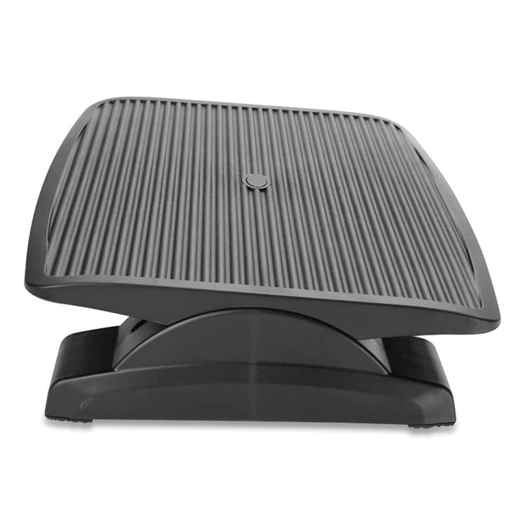 EMS MIND READER LLC Adjustable Height Ergonomic Footrest, 17.62w x 14d x 3.75h, Black (EMSFTLINEBLK) thumbnail 3