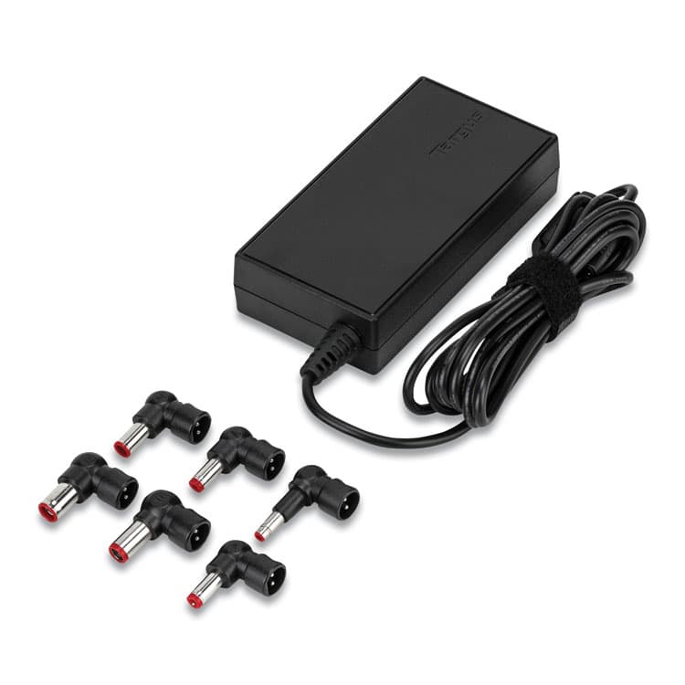 TARGUS Semi-Slim Laptop Charger for Various Devices, 90 W, Black (TRGAPA90US) thumbnail 2