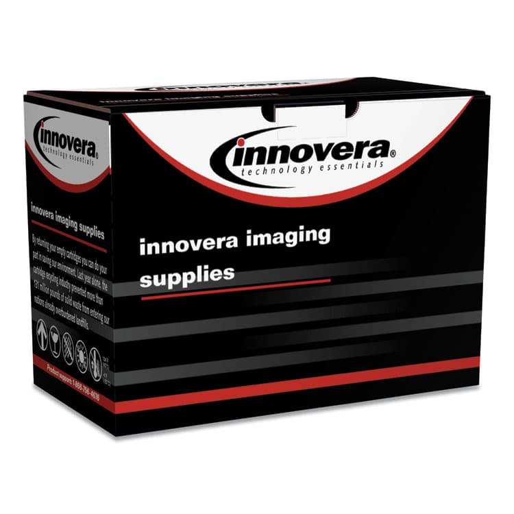 INNOVERA Remanufactured Black High-Yield Toner, Replacement for 410X (CF410X), 6,500 Page-Yield (IVRF410X)