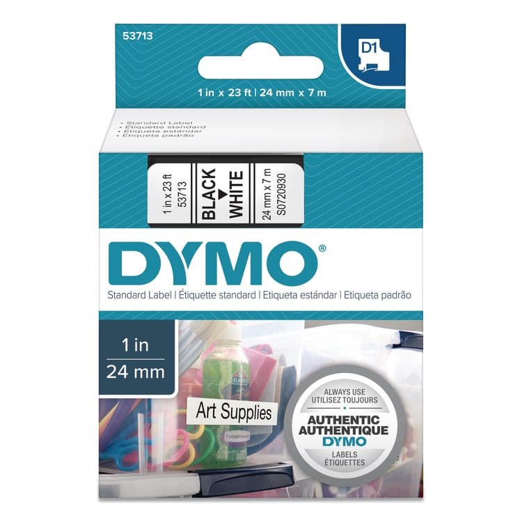 DYMO Self-Adhesive Name Badge Labels, 2.25" x 4", White, 250 Labels/Box (DYM30857)