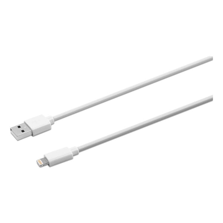 INNOVERA USB Apple Lightning Cable, 6 ft, White (IVR30020)