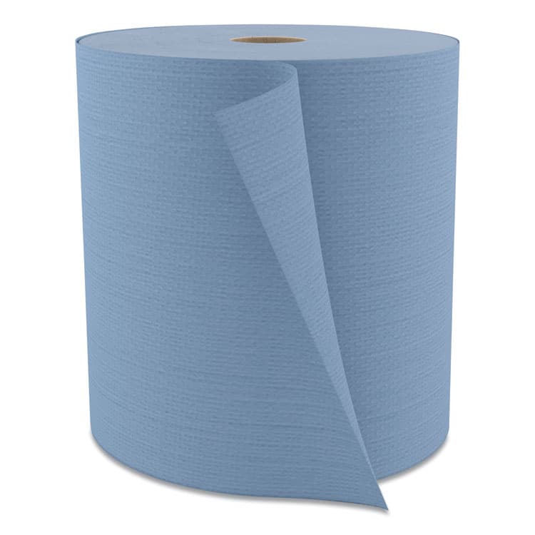 CASCADES TISSUE GROUP Tuff-Job Spunlace Towels, Jumbo Roll, 12 x 13, Blue, 475/Roll (CSDW802)