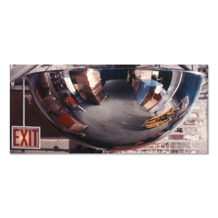 SEE ALL INDUSTRIES, . Full Dome Convex Security Mirror, Full Dome, 18" Diameter (SEEPV18360)