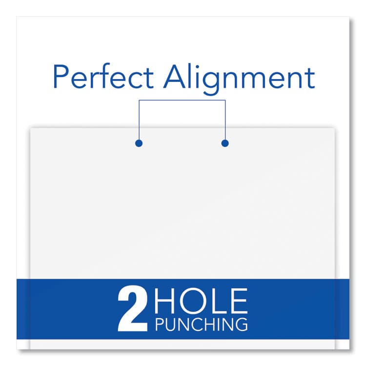 ACCO BRANDS, . 28-Sheet Commercial Electric Two-Hole Punch, Fixed 9/32" Holes, Black/Silver (SWI74532) thumbnail 3