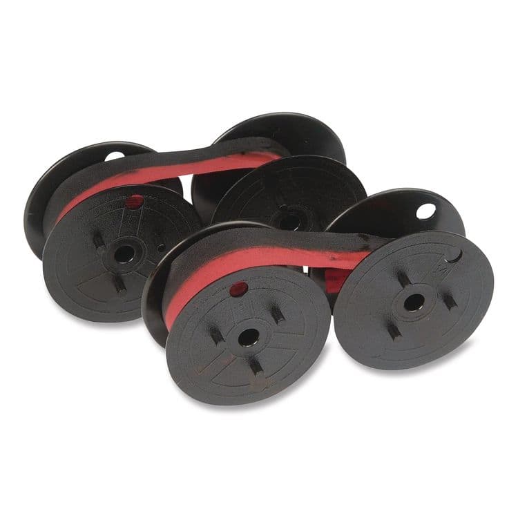 CTG/CLOVER TECHNOLOGY GROUP R3027-2 Calculator Ribbon, Black/Red, 2/Pack (DPSR30272)