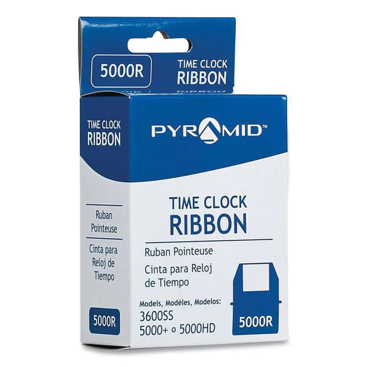 PYRAMID TECHNOLOGIES, . 5000R Time Clock Ribbon, Black (PTI5000R) thumbnail 3