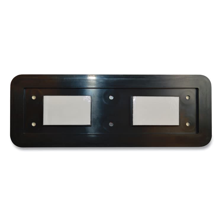 CONSOLIDATED STAMP Brushed Metal Office Sign, No Soliciting, 9 x 3, Silver/Red (COS098208) thumbnail 4