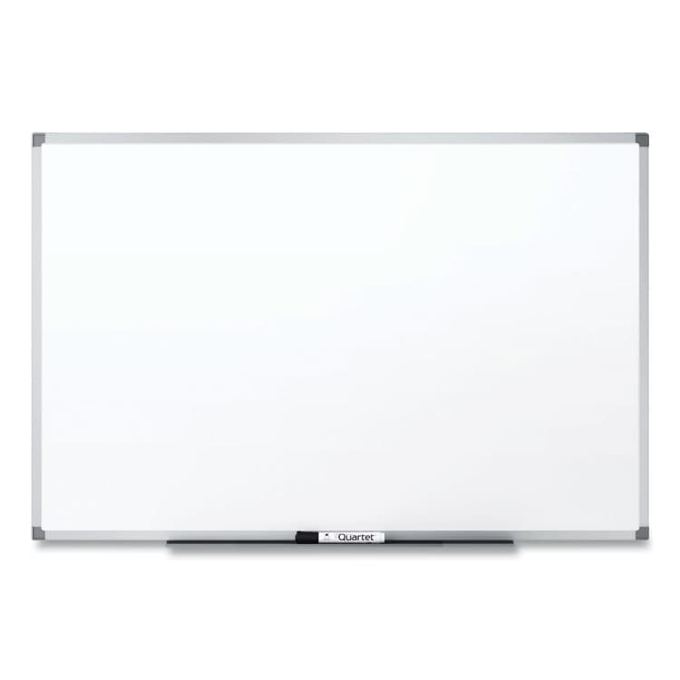 3M/COMMERCIAL TAPE DIV. Porcelain Dry Erase Boards, 72" x 48", White Surface, Satin Aluminum Frame (MMMDEP7248A)