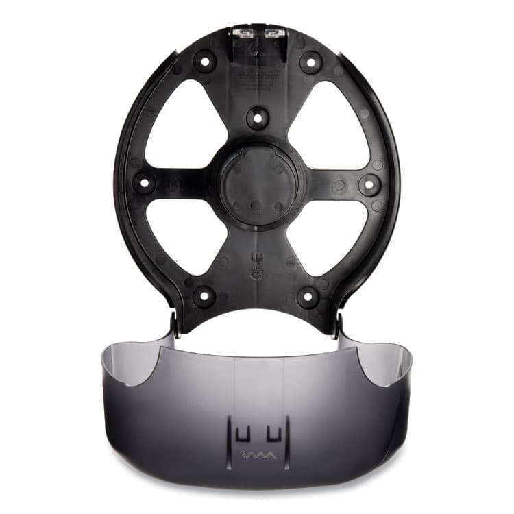 CFS BRANDS Single 9" Jumbo Tissue Dispenser, Oceans, 10.25 x 5.63 x 12, Transparent Black Pearl (SJMR2090TBK) thumbnail 2