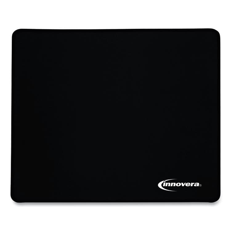 INNOVERA Large Mouse Pad, 9.87 x 11.87, Black (IVR52600)