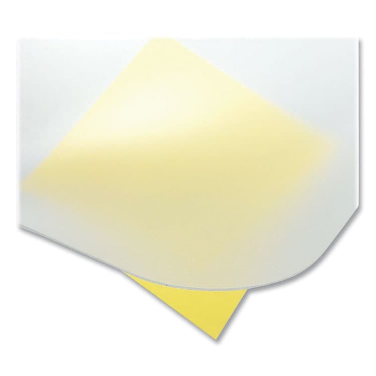 ARTISTIC LLC KrystalView Desk Pad with Antimicrobial Protection, 17" x 12", Frosted Finish, Clear (AOP60740M) thumbnail 4