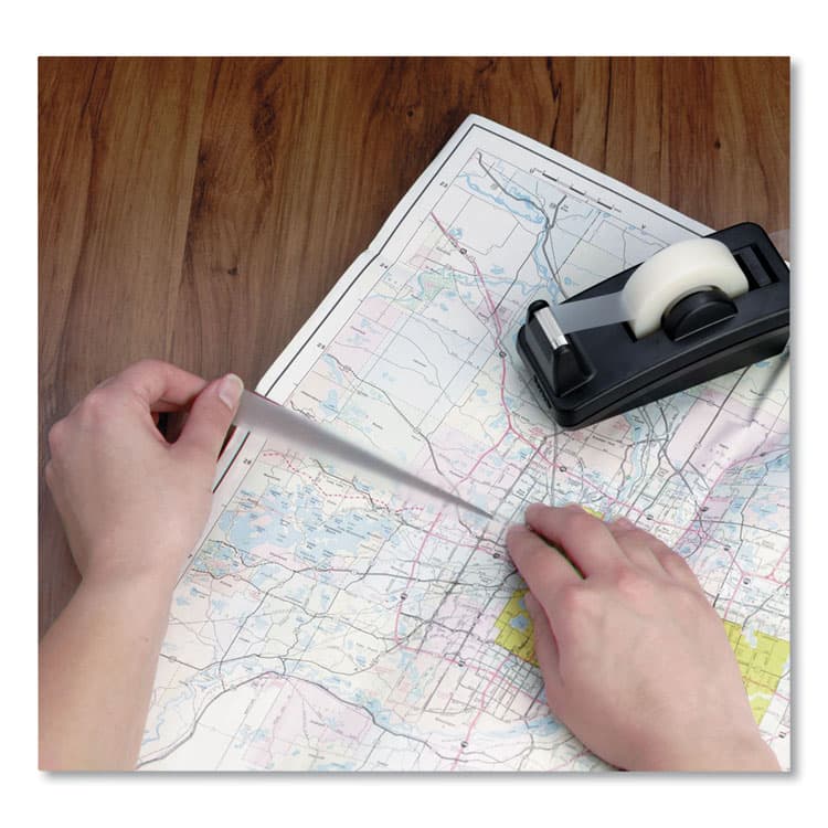 3M/COMMERCIAL TAPE DIV. Magic Tape Refill, 1" Core, 0.75" x 25 yds, Clear, 20/Pack (MMM810SX20) thumbnail 3