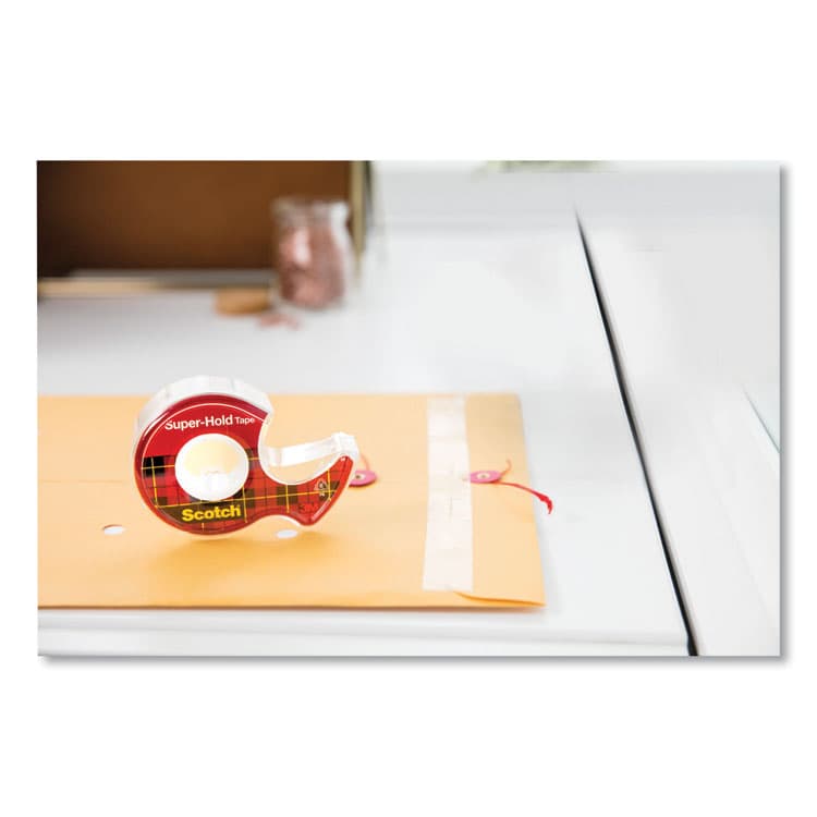 3M/COMMERCIAL TAPE DIV. Super-Hold Tape Refill, 1" Core, 0.75" x 27.77 yds, Crystal Clear, 10 Rolls/Pack (MMM700K10) thumbnail 3