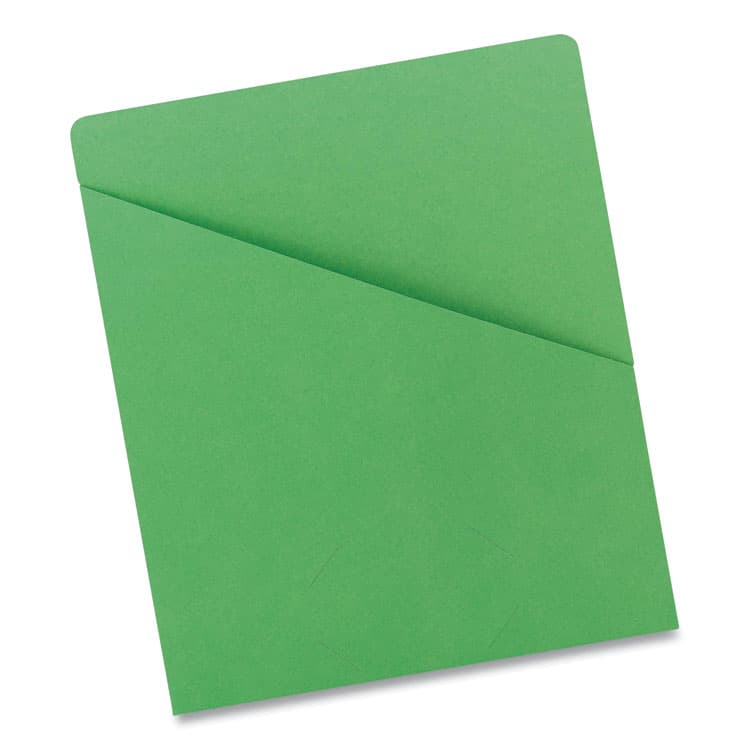 SMEAD MANUFACTURING CO. File Jackets, Letter Size, Green, 25/Pack (SMD75432) thumbnail 2
