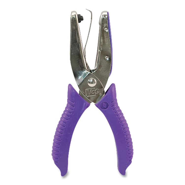 MCGILL METAL PRODUCTS CO. 15-Sheet Medium-Duty One-Hole Punch, Diamond Shape, Chrome (AVTMCG52300C) thumbnail 2