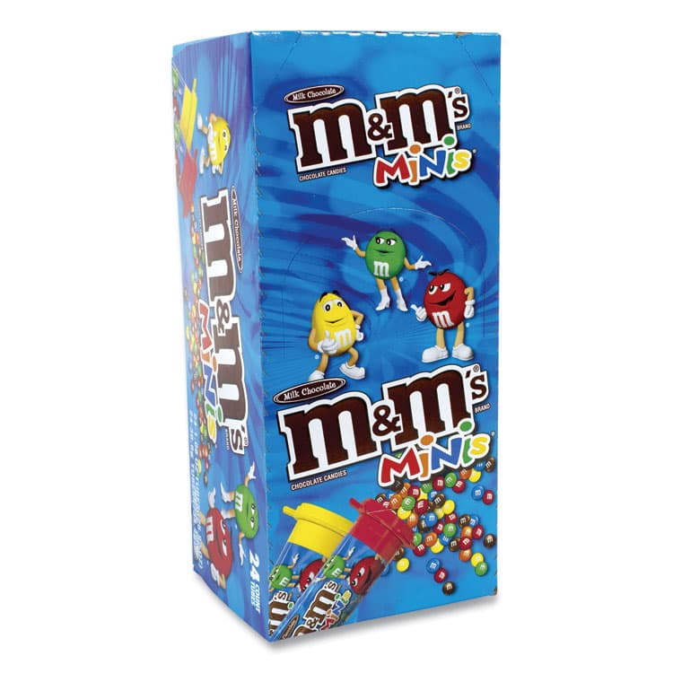 MARS, . Milk Chocolate Mini Tubes, 1.08 oz, 24 Tubes/Box (GRR20900061)