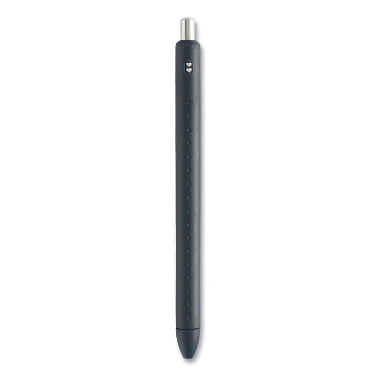 SANFORD InkJoy Gel Pen, Retractable, Medium 0.7 mm, Black Ink, Black/Smoke Barrel, 8/Pack (PAP1958856) thumbnail 3