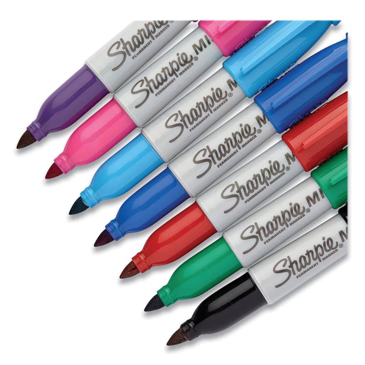 SANFORD Mini Permanent Marker, Fine Bullet Tip, Assorted Colors, 72/Pack (SAN35111) thumbnail 2