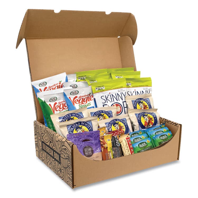 SNACK BOX PROS Gluten Free Snack Box, 32 Assorted Snacks/Box (GRR700S0004)