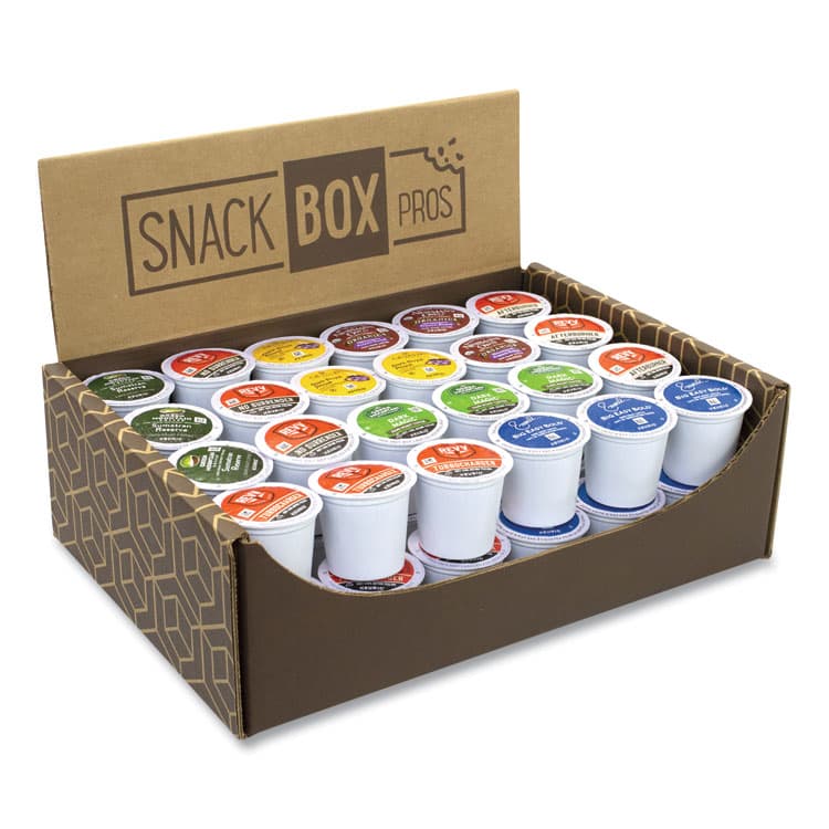 SNACK BOX PROS Bold and Strong K-Cup Assortment, 48/Box (GRR70000040)