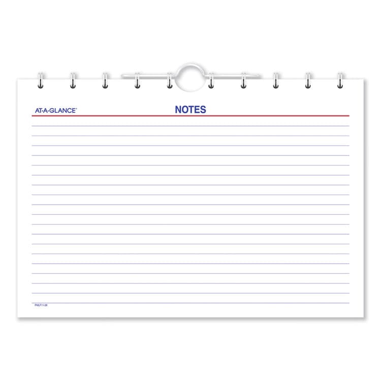 AT-A-GLANCE Move-A-Page Three-Month Wall Calendar, 12 x 27, White/Red/Blue Sheets, 15-Month: Dec 2025 to Feb 2027 (AAGPMLF1128) thumbnail 2