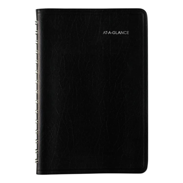 AT-A-GLANCE DayMinder Daily Appointment Book, 8" x 5", Black Cover, 12-Month (Jan to Dec): 2026 (AAGSK4400) thumbnail 2