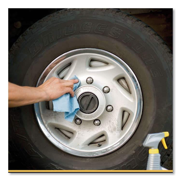 KIMBERLY CLARK Shop Towels, 1-Ply, 10.4 x 11, Blue, 55/Roll, 6 Rolls/Pack (KIM75180) thumbnail 2