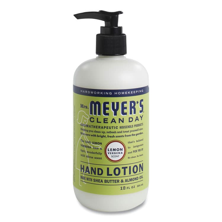 THE CALDREA COMPANY Clean Day Hand Lotion, 12 oz Pump Bottle, Lemon Verbena Scent (SJN686585)