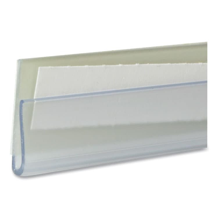 C-LINE PRODUCTS, Shelf Labeling Strips, Side Load, 4 x 0.78, Clear, 10/Pack (CLI87447) thumbnail 3