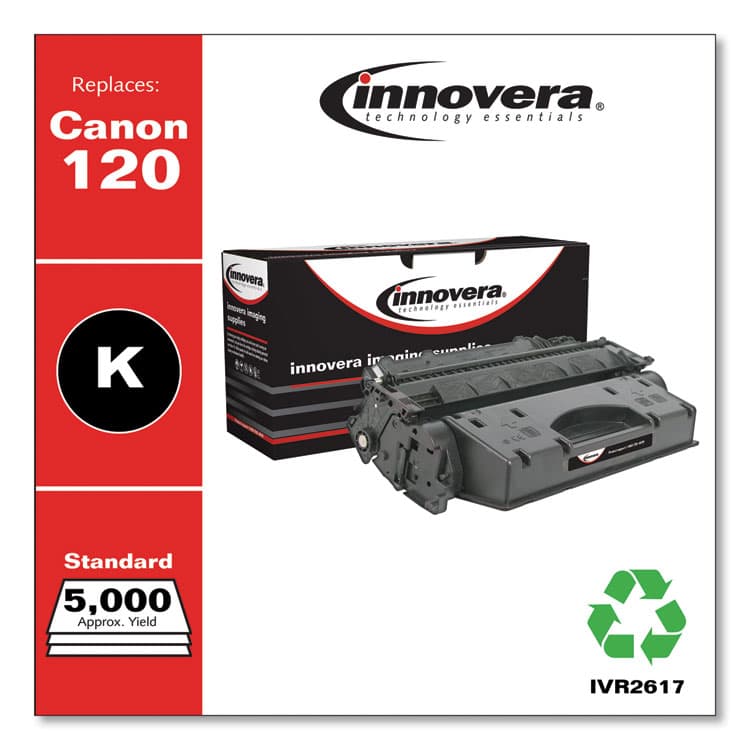 INNOVERA Remanufactured Black Toner, Replacement for 120 (2617B001), 5,000 Page-Yield (IVR2617) thumbnail 2
