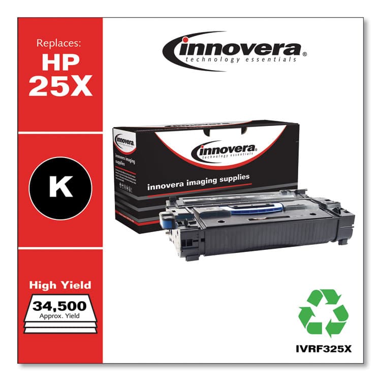 INNOVERA Remanufactured Black High-Yield Toner, Replacement for 25X (CF325X), 34,500 Page-Yield (IVRF325X) thumbnail 2